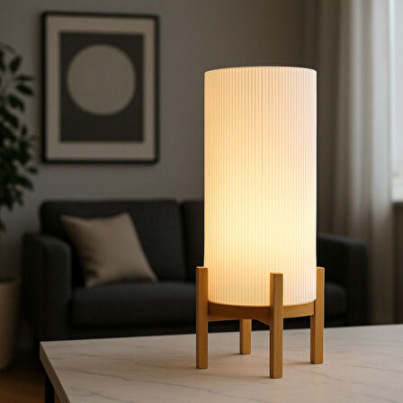 EcoLight - Aydınlatmalı 3D Baskı Masa Lambası