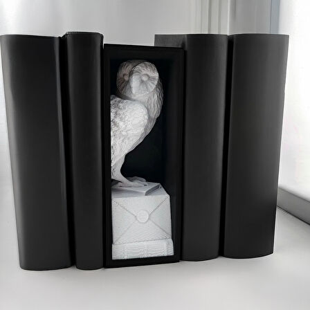 Baykuş Figürlü 3D Kitap Tutucu – Şıklık ve Fonksiyon Bir Arada!