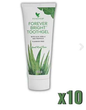 Forever Bright Toothgel-Diş Macunu (Florid Yoktur)-10 Adet