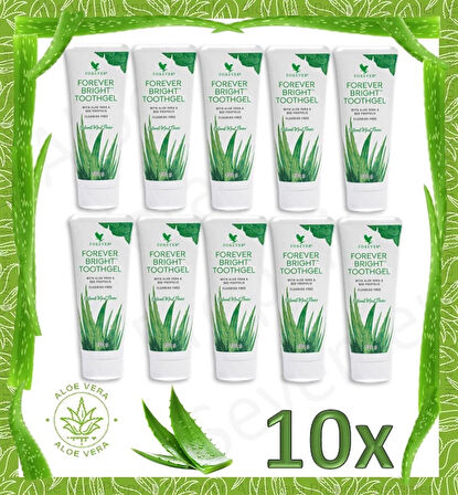 Forever Bright Toothgel-Diş Macunu (Florid Yoktur)-10 Adet