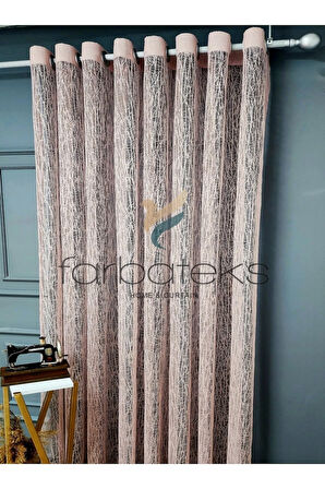 Purda Camkırıgı Rustik Tül Perde Kuşgözü Perde Rustik Tül Perde