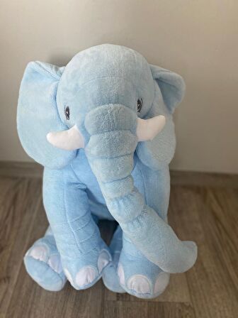 Uyku Arkadaşım Peluş Fil - Büyük Yumuşacık (75 cm)-Sevgiliye HEDİYE