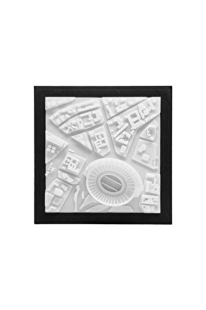 İtalya Roma Colosseum Kolezyum Minyatür Duvar ve Masa Dekorasyonu Üç Boyutlu Mini Tablo