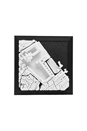 Italya Venedik San Marco St. Mark Basilica Minyatür Duvar ve Masa Dekorasyonu Üç Boyutlu Mini Tablo