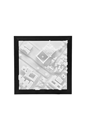 Türkiye Istanbul Sultanahmet Camii Minyatür Duvar ve Masa Dekorasyonu Üç Boyutlu Mini Tablo