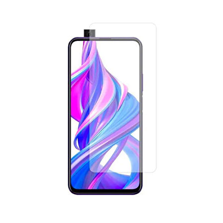 Forzacase Huawei Psmart Pro ile uyumlu Temperli Kırılmaz Cam Ekran Koruyucu - FC002