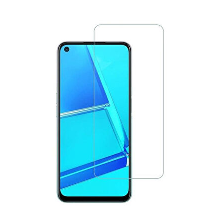 Forzacase Oppo A52 ile uyumlu Temperli Kırılmaz Cam Ekran Koruyucu - FC002