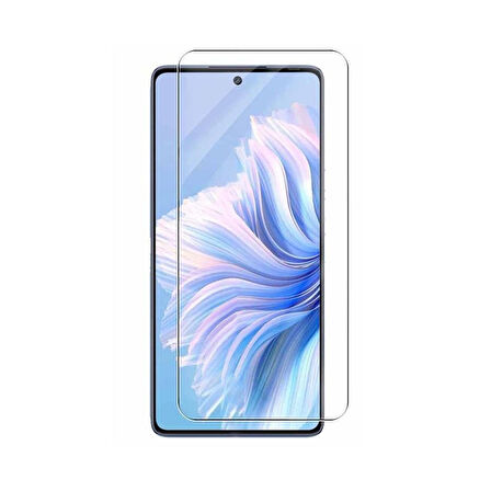 Forzacase Tecno Camon 20 Pro 5G ile uyumlu Temperli Kırılmaz Cam Ekran Koruyucu - FC002
