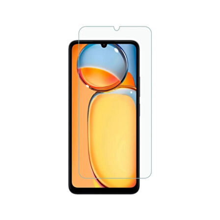 Forzacase Xiaomi Redmi 13C ile uyumlu Temperli Kırılmaz Cam Ekran Koruyucu - FC002