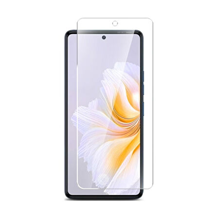 Forzacase Tecno Camon 20 Pro 4G ile uyumlu Temperli Kırılmaz Cam Ekran Koruyucu - FC002