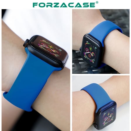 Forzacase Apple Watch 11 42mm ile Uyumlu Silikon Kordon Kayış - FC004