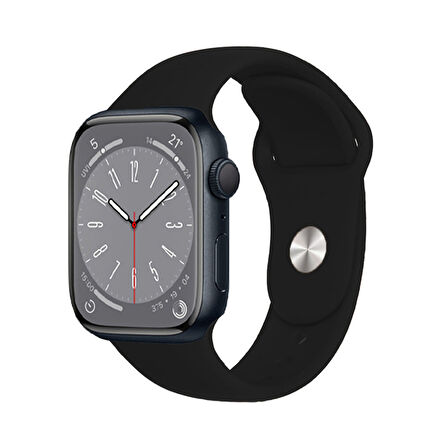 Forzacase Apple Watch 10 Series 46mm ile uyumlu Silikon Kordon Kayış - FC005