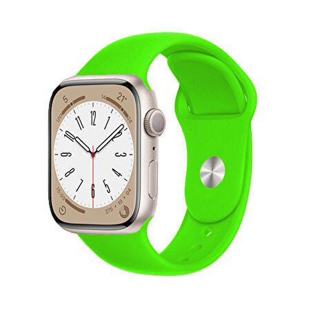 Forzacase Apple Watch 42 / 44 / 45 / 49 mm uyumlu Silikon Kordon Kayış - FC005