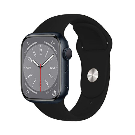 Forzacase Apple Watch 11 46mm ile Uyumlu Silikon Kordon Kayış - FC005