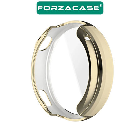 Forzacase Huawei Watch GT6 41mm ile uyumlu Önü Kapalı Ekran Korumalı Silikon Kılıf - FC010