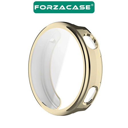 Forzacase Huawei Watch GT6 41mm ile uyumlu Önü Kapalı Ekran Korumalı Silikon Kılıf - FC010