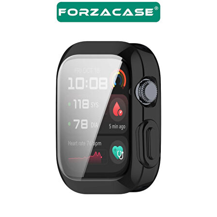 Forzacase Huawei Watch D2 ile uyumlu Önü Kapalı Ekran Korumalı Silikon Kılıf - FC010