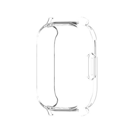 Forzacase Xiaomi Redmi Watch 5 Lite ile uyumlu Önü Kapalı Ekran Korumalı Silikon Kılıf - FC010