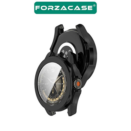 Forzacase Xiaomi Watch S4 ile uyumlu Önü Kapalı Ekran Korumalı Silikon Kılıf - FC010