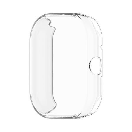 Forzacase Xiaomi Redmi Watch 5 ile uyumlu Önü Kapalı Ekran Korumalı Silikon Kılıf - FC010