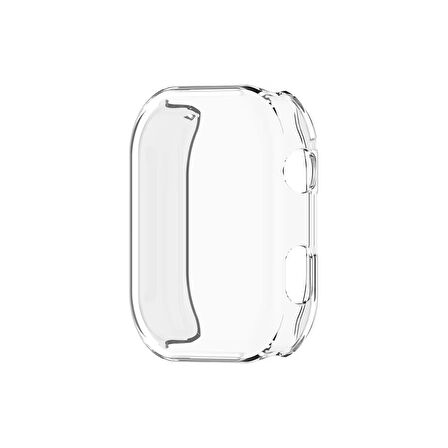 Forzacase Xiaomi Redmi Watch 6 ile uyumlu Önü Kapalı Ekran Korumalı Silikon Kılıf - FC010