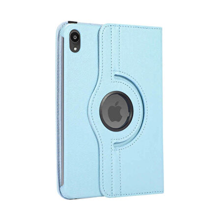 Forzacase iPad Mini 7 (A17 Pro) 2024 8.3 inch ile uyumlu 360 Derece Döner Standlı Kılıf - FC012