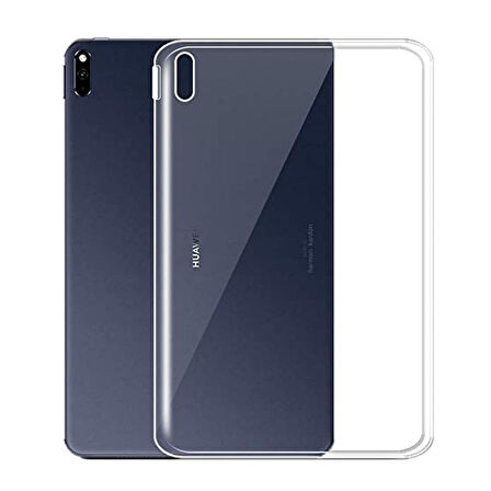 Forzacase Huawei Matepad 10.4 inch ile Uyumlu Silikon Kılıf Şeffaf - FC013