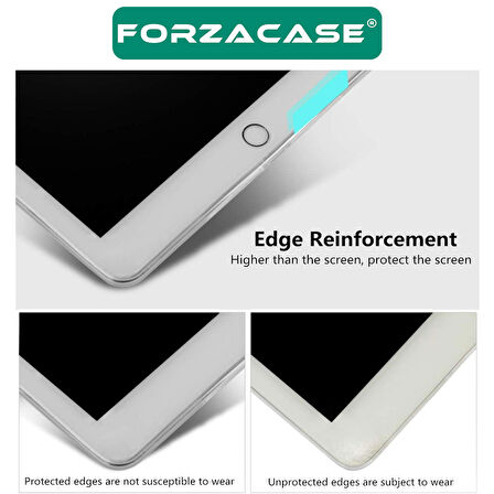 Forzacase Apple iPad 2 / 3 / 4 modeller ile Uyumlu Silikon Kılıf Şeffaf - FC013