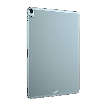 Forzacase iPad Air 13 2025 ile Uyumlu Silikon Kılıf Şeffaf - FC013