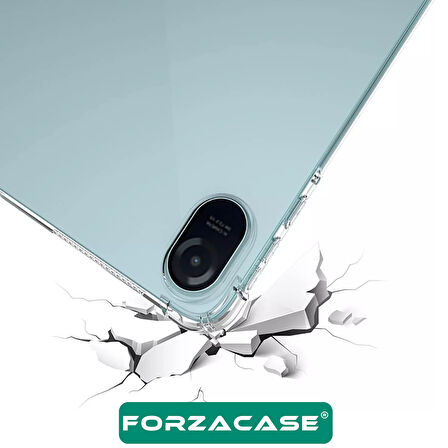 Forzacase Honor Pad 8 12 inch Tablet ile uyumlu Anti Shock Silikon Kılıf Şeffaf - FC014