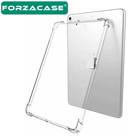 Forzacase iPad mini 5. Nesil 2019 7.9 inch A2126 A2124 ile uyumlu Anti Shock Silikon Kılıf - FC014