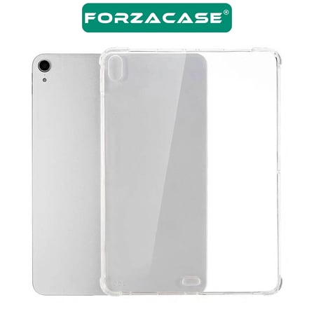 Forzacase iPad Air 11 2026 11 inch ile uyumlu Anti Shock Silikon Kılıf Şeffaf - FC014