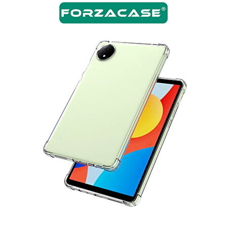Forzacase Xiaomi Redmi Pad SE 8.7 inch ile uyumlu Anti Shock Silikon Kılıf Şeffaf - FC014
