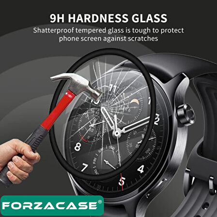 Forzacase Xiaomi Watch S1 Pro için Çerçeveli Tam Kaplayan 3D Pet Ekran Koruyucu Film - FC016