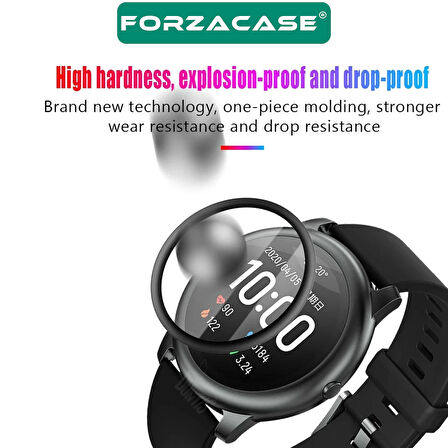 Forzacase Haylou Solar LS05 için Çerçeveli Tam Kaplayan 3D Pet Ekran Koruyucu Film - FC016
