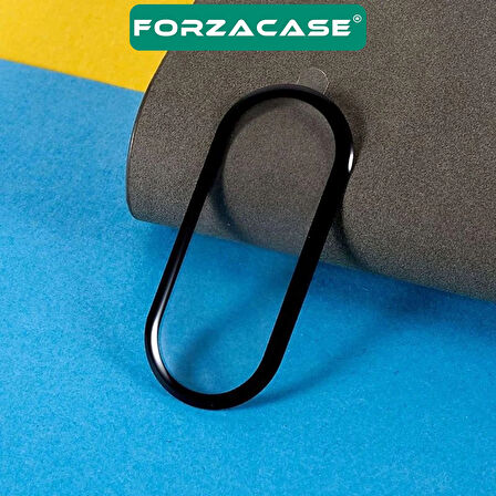 Forzacase Xiaomi Smart Band 10 ile uyumlu Çerçeveli Tam Kaplayan 3D Pet Ekran Koruyucu Film FC016