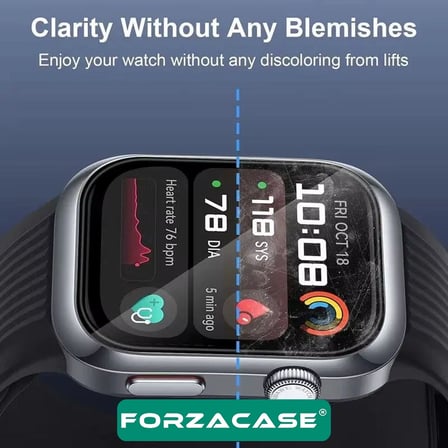Forzacase Huawei Watch D3 için Çerçeveli Tam Kaplayan 3D Pet Ekran Koruyucu Film - FC016
