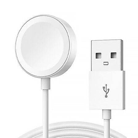 Forzacase HK Watch 4 / 5 / 8 / 9 Serisi ile uyumlu USB Manyetik Şarj Kablosu 1 metre - FC017