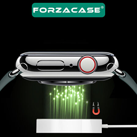 Forzacase HK Watch 4 / 5 / 8 / 9 Serisi ile uyumlu USB Manyetik Şarj Kablosu 1 metre - FC017
