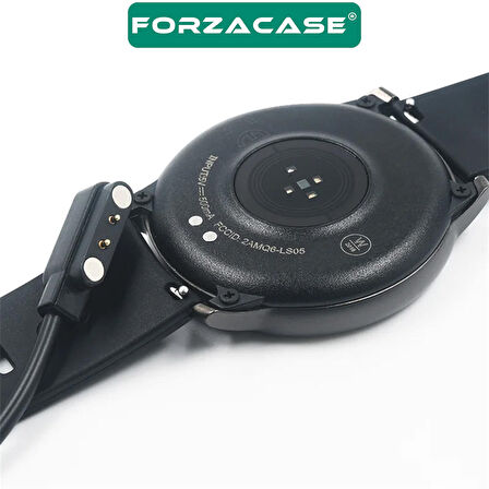 Forzacase Haylou Solar LS05 ile uyumlu USB Manyetik Şarj Kablosu 1 Metre - FC017