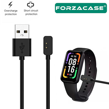 Forzacase Xiaomi Redmi Watch 3 Active uyumlu USB Manyetik Şarj Kablosu 55 cm - FC017