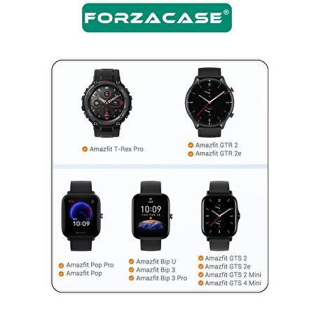 Forzacase Amazfit GTR 2 - 2e / GTS 2 - 2e ile uyumlu USB Manyetik Şarj Kablosu 1 metre - FC017