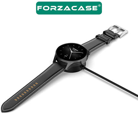 Forzacase Xiaomi Watch 2 Pro / S2 / S3 ile uyumlu USB Manyetik Şarj Kablosu 1m - FC017