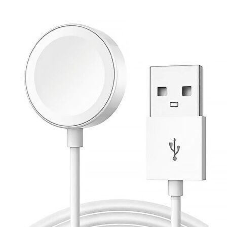 Forzacase Apple Watch Ultra 3 49mm ile uyumlu USB Manyetik Şarj Kablosu 1 metre - FC017