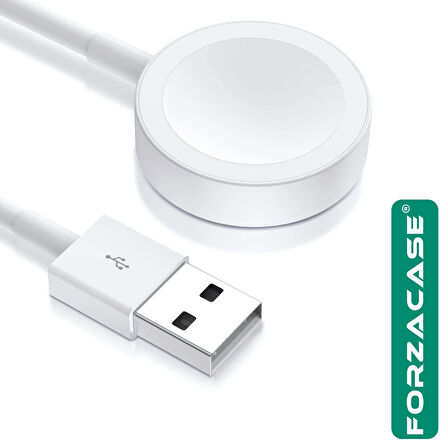Forzacase Apple Watch Ultra 3 49mm ile uyumlu USB Manyetik Şarj Kablosu 1 metre - FC017