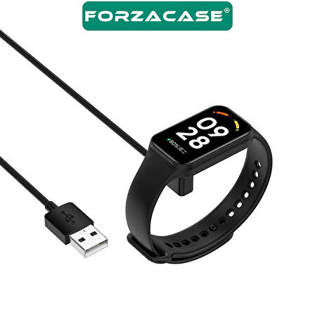 Forzacase Xiaomi Mi Band 9 ile uyumlu USB Manyetik Şarj Kablosu 1 metre - FC017