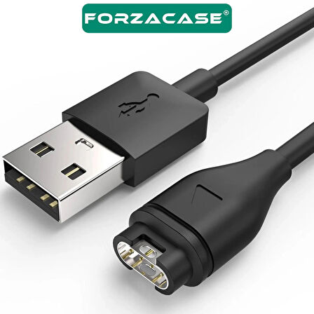 Forzacase Garmin Fenix 5s-5x-5-6 Plus ile uyumlu USB Manyetik Şarj Kablosu 1m - FC017