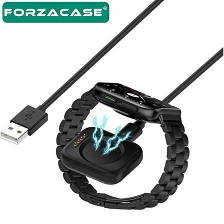 Forzacase Oppo Watch 3 / 3 Pro / 2 ile uyumlu Manyetik Şarj Kablosu 1m - FC017