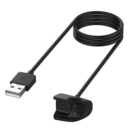 Forzacase Samsung Galaxy Fit 2 Akıllı Saat ile uyumlu USB Manyetik Şarj Kablosu 1 metre - FC017