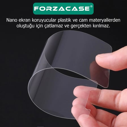 Forzacase iPad Air 11 2026 11 inch ile uyumlu Tablet Nano Esnek Ekran Koruyucu Film - FC020